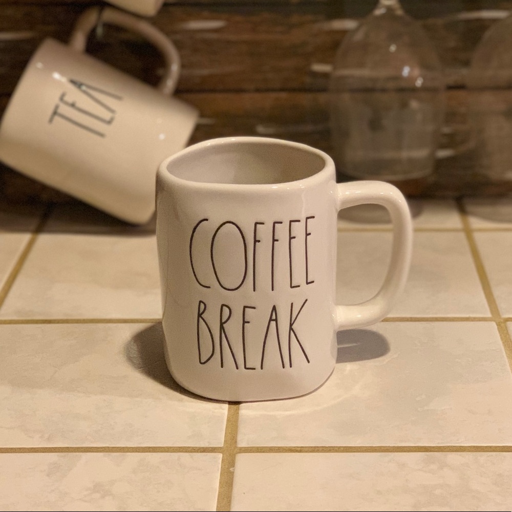 Rae Dunn COFFEE BREAK mug